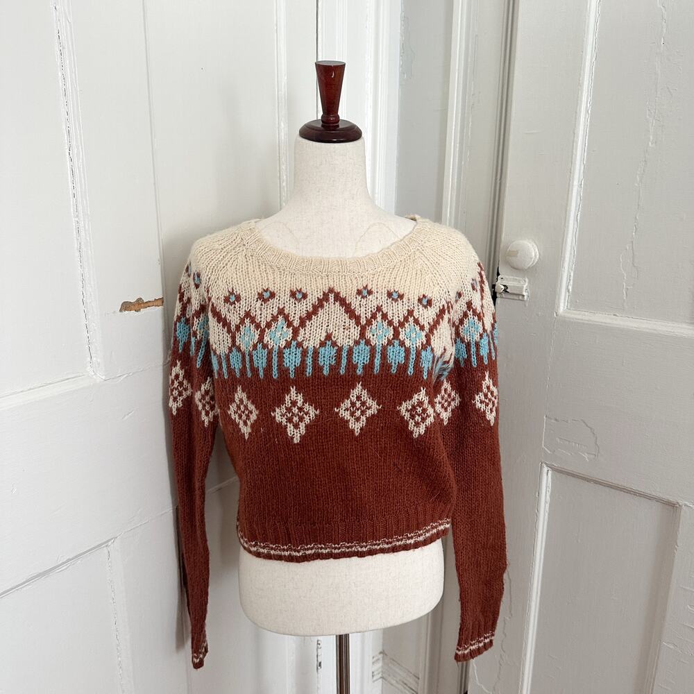 I Love H81 Argyle Sweater